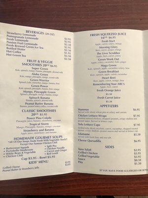 Menu photo 5 Ocean Cafe Long Branch, NJ