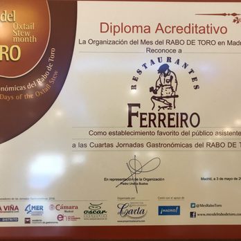 Ferreiro - Spanish Near Me - Madrid, M