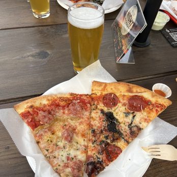 Almanac - Pliny and pizza slices - Breweries Near Me - Oakland, California
