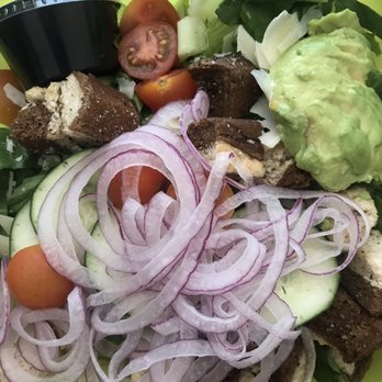 Scratch Bakery Cafe - This is not an Avocado Romaine Salad. - Cafes Near Me - Laguna Hills, California Scratch Bakery Cafe - This is not an Avocado Romaine Salad. - Cafes Near Me - Laguna Hills, California