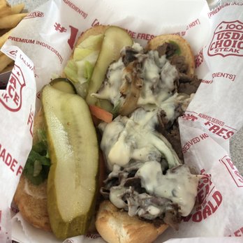 Charleys Cheesesteaks - Classic Philly cheesesteak ( regular size sub) - Cheesesteaks Near Me - Stockton, California