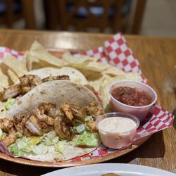 Shells Seafood - Island Shrimp Tacos