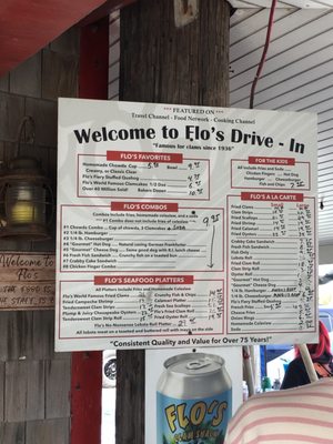 Menu photo 2 Flo's Drive In Portsmouth, RI Menu photo 2 Flo's Drive In Portsmouth, RI