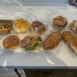 Selection of buns