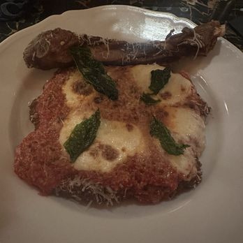 Carbone - Veal parm - Italian Near Me - Las Vegas, Nevada