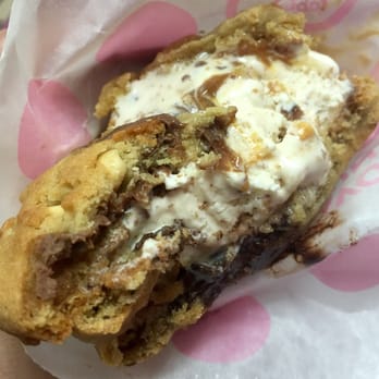 Baskin-Robbins - Softly melted goodness! (Mom's belated bday ice cream sandwich! Thank you BR!) - Ice Cream & Frozen Yogurt Near Me - Alhambra, California Baskin-Robbins - Softly melted goodness! (Mom's belated bday ice cream sandwich! Thank you BR!) - Ice Cream & Frozen Yogurt Near Me - Alhambra, California