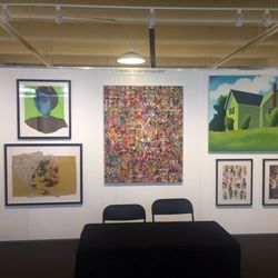 Harris Stanton Gallery - Our booth at 2018 CAN Triennial, Cleveland, OH