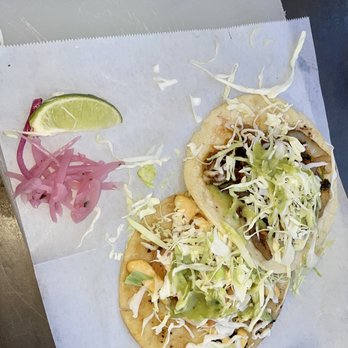 BOCA by Chef Maria Mazon - Two veggie tacos - Mexican Near Me - Tucson, Arizona