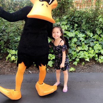 Six Flags Discovery Kingdom - She's always excited for Daffy Duck - Amusement Parks Near Me - Vallejo, California Six Flags Discovery Kingdom - She's always excited for Daffy Duck - Amusement Parks Near Me - Vallejo, California