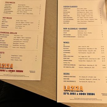 Laziza - Menu - Middle Eastern Near Me - Brooklyn, New York Laziza - Menu - Middle Eastern Near Me - Brooklyn, New York