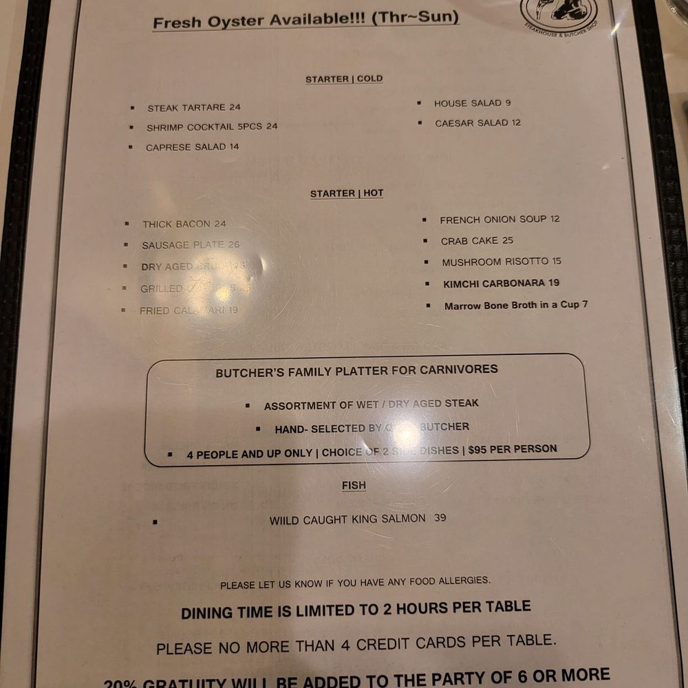 Prime & Beyond - Menu Front - Steakhouses Near Me - Fort Lee, New Jersey Prime & Beyond - Menu Front - Steakhouses Near Me - Fort Lee, New Jersey