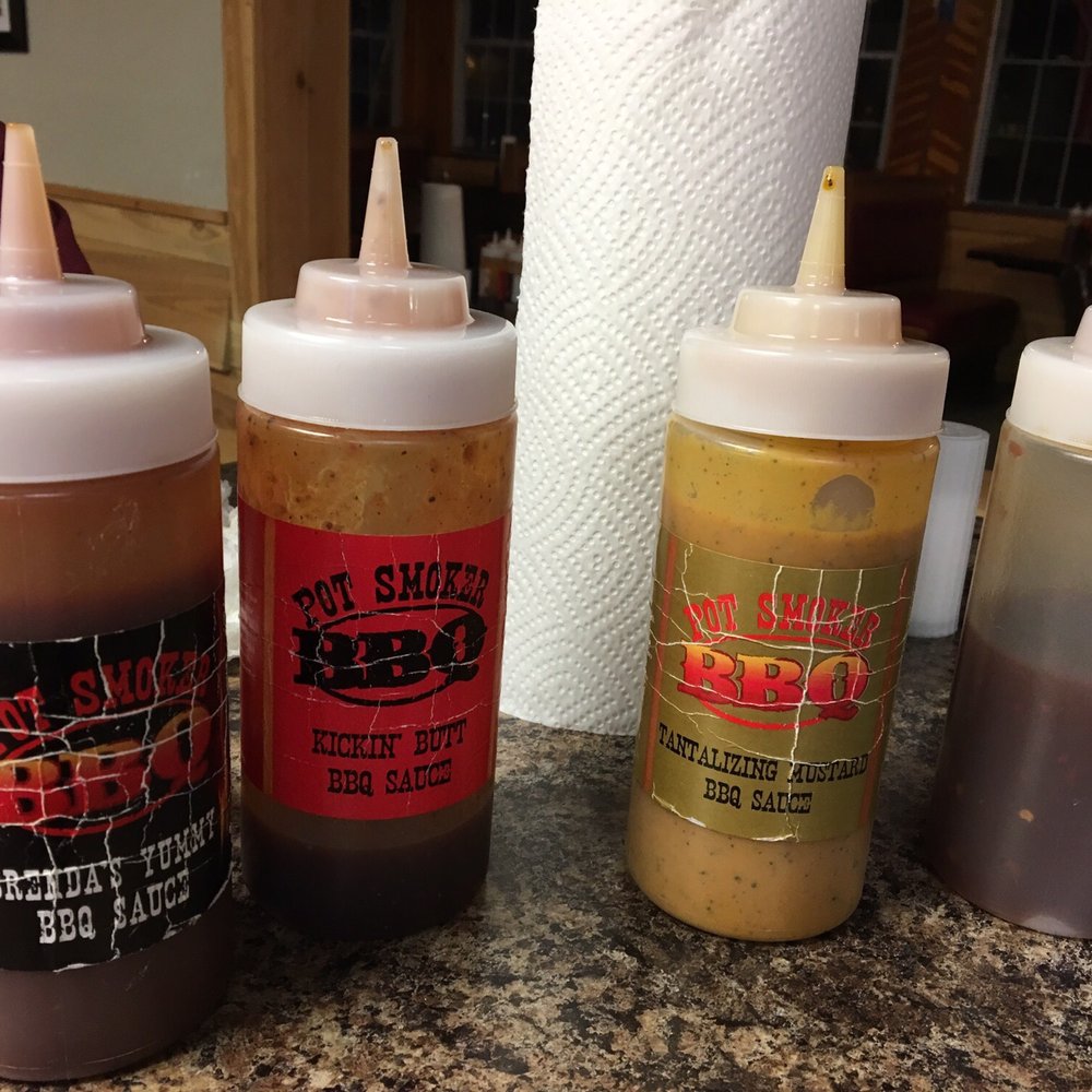 The Pot Smoker BBQ - The Sauce line up - Barbeque Near Me - North Augusta, South Carolina The Pot Smoker BBQ - The Sauce line up - Barbeque Near Me - North Augusta, South Carolina