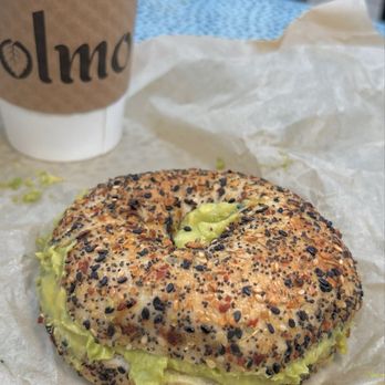 Olmo - Avocado mash on Everything Everything - Sandwiches Near Me - New Haven, Connecticut Olmo - Avocado mash on Everything Everything - Sandwiches Near Me - New Haven, Connecticut