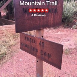 West side trailhead