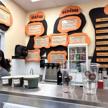 Milwaukee Joe's - a woman behind the counter - Ice Cream & Frozen Yogurt Near Me - Irving, Texas