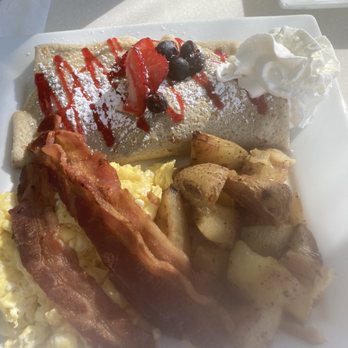 The Spot - The Spot breakfast with yummy berry crepe. Sooo good. - Creperies Near Me - Cambria, California The Spot - The Spot breakfast with yummy berry crepe. Sooo good. - Creperies Near Me - Cambria, California