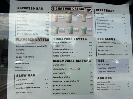 Menu photo 3 Caffe In Coffee Roasters Tustin, CA Menu photo 3 Caffe In Coffee Roasters Tustin, CA