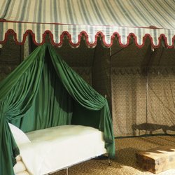 Musée Wellington - So könnte das Lager von Napoleon ausgesehen haben.