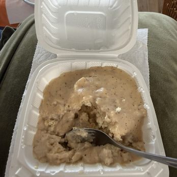 Village Kitchen & Pie Shoppe - One Biscuit with Gravy yummmm - American Near Me - Carlsbad, California Village Kitchen & Pie Shoppe - One Biscuit with Gravy yummmm - American Near Me - Carlsbad, California