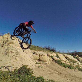 The Path Bike Shop - Riding a demo from The Path. - Bikes Near Me - Tustin, California