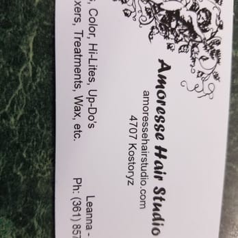 Amoresse Hair Studio - So you don't have to wait. Call ahead - Hair Salons Near Me - Corpus Christi, Texas Amoresse Hair Studio - So you don't have to wait. Call ahead - Hair Salons Near Me - Corpus Christi, Texas