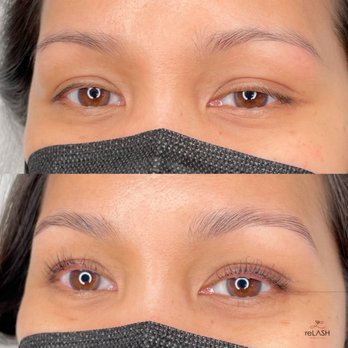 Relash - Before/After Organic Keratin Lash Lift and Tint - Eyelash Service Near Me - Alhambra, California