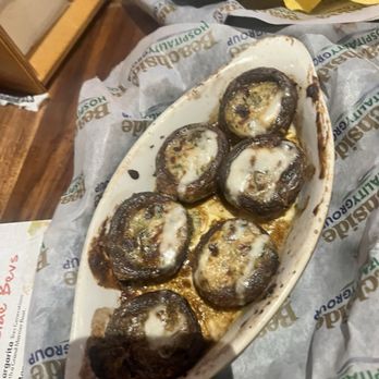 Crabby's Oceanside - Stuffed Mushrooms - Seafood Near Me - Daytona Beach, Florida Crabby's Oceanside - Stuffed Mushrooms - Seafood Near Me - Daytona Beach, Florida