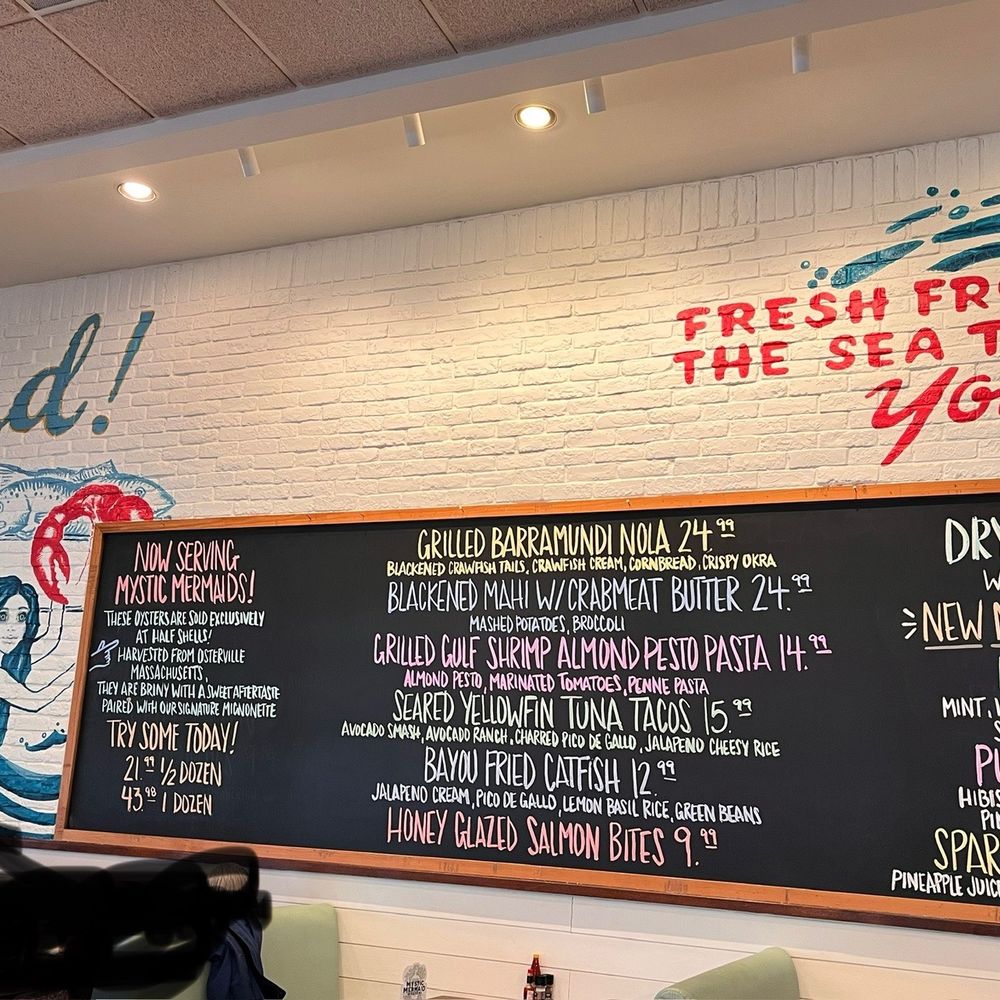 Half Shells - Menu board - Fish & Chips Near Me - Katy, Texas Half Shells - Menu board - Fish & Chips Near Me - Katy, Texas