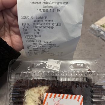 Junior's - Devil's food Cheesecake that has been sitting in their fridge for almost a month! - Breakfast & Brunch Near Me - Las Vegas, Nevada Junior's - Devil's food Cheesecake that has been sitting in their fridge for almost a month! - Breakfast & Brunch Near Me - Las Vegas, Nevada