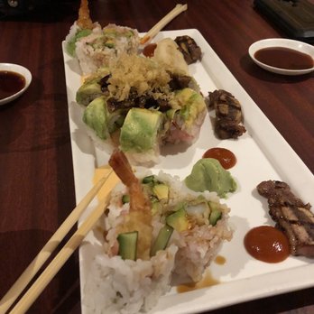 Crystal Fish - Short rib roll and crunchy shrimp roll! Wow! - Japanese Near Me - Monterey, California Crystal Fish - Short rib roll and crunchy shrimp roll! Wow! - Japanese Near Me - Monterey, California