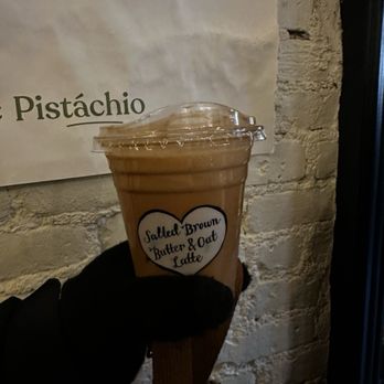 Caffe Paradiso - Salted brown butter oat latte - Coffee & Tea Near Me - New York, New York Caffe Paradiso - Salted brown butter oat latte - Coffee & Tea Near Me - New York, New York