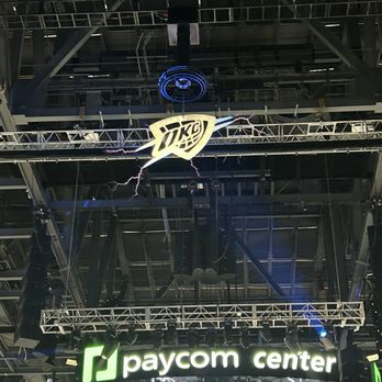 Paycom Center - Thunder tesla coil - Stadiums & Arenas Near Me - Oklahoma City, Oklahoma