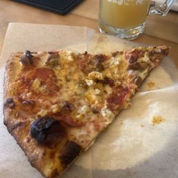 Yup, I took my pizza to friends at Yoked Farmhouse and Brewery Yup, I took my pizza to friends at Yoked Farmhouse and Brewery