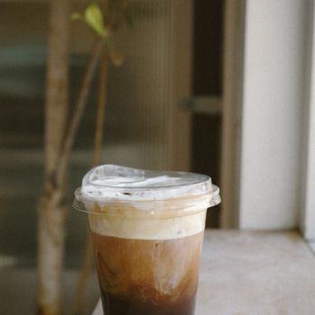 Maru Coffee - Cream top Americano - Coffee & Tea Near Me - Los Angeles, California