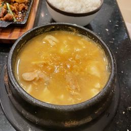 Seafood Tofu Soup