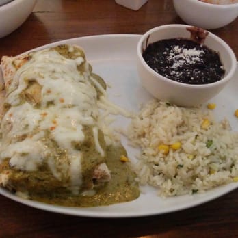 Blanco Cocina + Cantina - Green Chili Pork Burrito with Rice and Black Beans. - Tacos Near Me - Phoenix, Arizona Blanco Cocina + Cantina - Green Chili Pork Burrito with Rice and Black Beans. - Tacos Near Me - Phoenix, Arizona