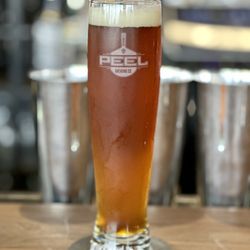 Peel Wood Fired Pizza - Blood Orange Wheat Beer