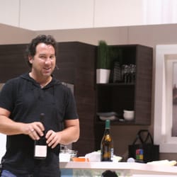 J. Webb's Lee Hanson on the cooking stage at the Home + Design Show.