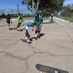 Joker's Skate Shop - Using his new board purchased at jokers.