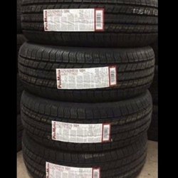 Round Used Tire