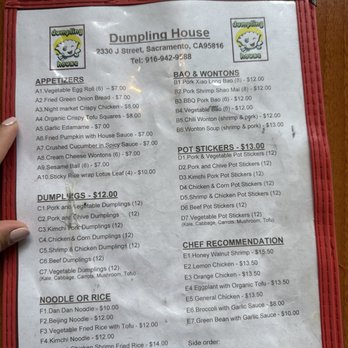 Dumpling House - Menu - Pan Asian Near Me - Sacramento, California Dumpling House - Menu - Pan Asian Near Me - Sacramento, California