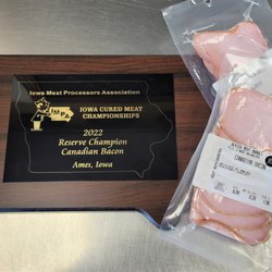 Ulrich Meat Market - 2022 Reserve Champion Canadian Bacon IMPA Cured Meat Championships