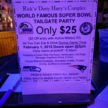 Rick's Bar - $25 all you can eat/drink for the Superbowl! - Bars Near Me - Key West, Florida