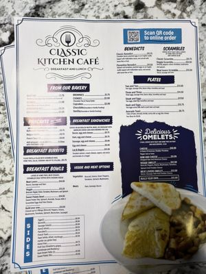 Menu photo 1 Classic Kitchen Cafe Westford, MA