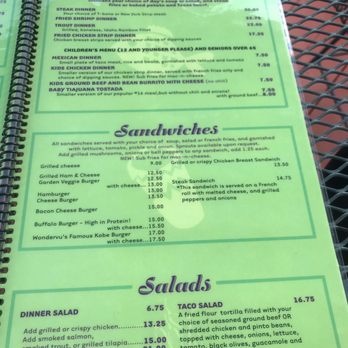 Wondervu Cafe - Menu - Mexican Near Me - Golden, Colorado Wondervu Cafe - Menu - Mexican Near Me - Golden, Colorado
