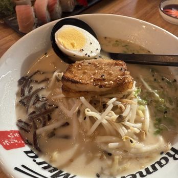 Sushi Mura - Tonkatsu ramen: broth is yummy. - Sushi Bars Near Me - Buena Park, California Sushi Mura - Tonkatsu ramen: broth is yummy. - Sushi Bars Near Me - Buena Park, California