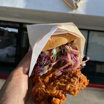 Daybird - Szechuan HOT Chicken Sando - Chicken Shop Near Me - Los Angeles, California Daybird - Szechuan HOT Chicken Sando - Chicken Shop Near Me - Los Angeles, California