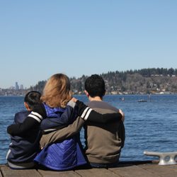 Southport on Lake Washington - Our dock offers gorgeous views of Lake Washington and Seattle.