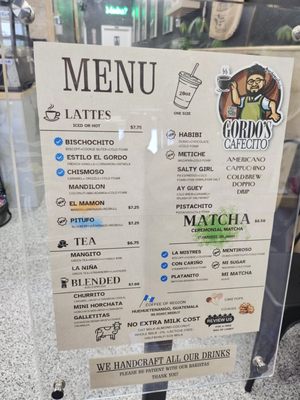 Menu photo 5 Gordos Cafecito San Bernardino, CA Menu photo 5 Gordos Cafecito San Bernardino, CA