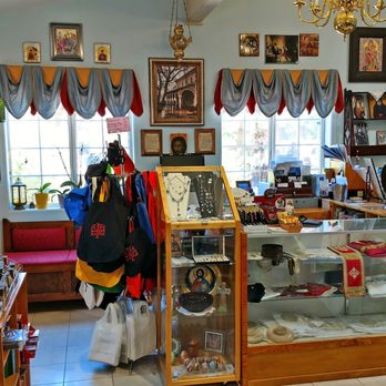 St Anthony Orthodox Monastery - The counter inside the book/gift shop. - Churches Near Me - Florence, Arizona